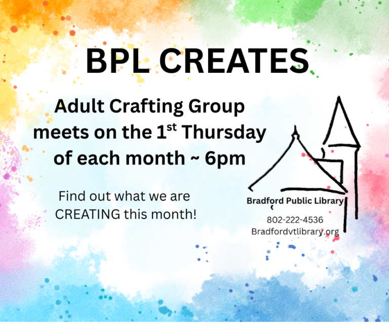 MAY 1 ~ BPL CREATES