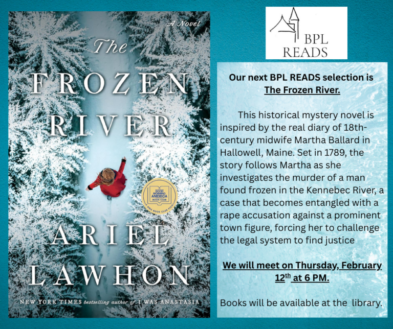 BPL READS ~ Books Discussion Group